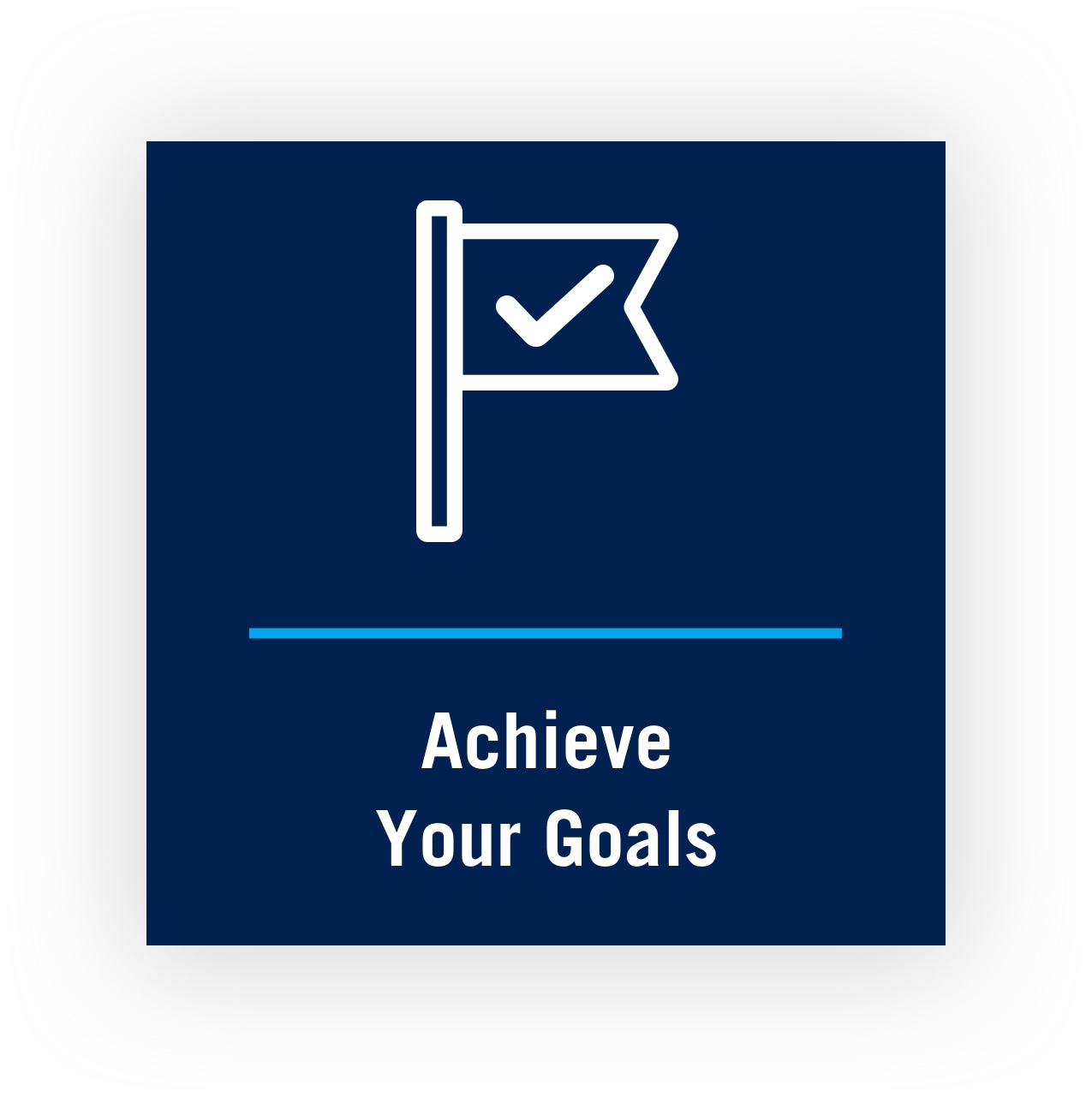 Achieve your goals image