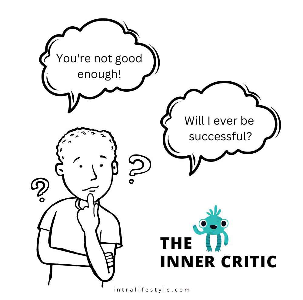 silencing the inner critic. The voices inside of our heads.